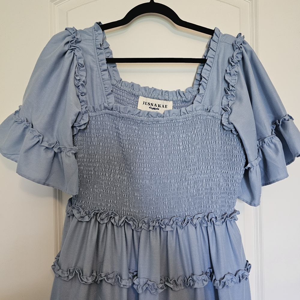 JessaKae Blue Senna Dress - Picture 3 of 3
